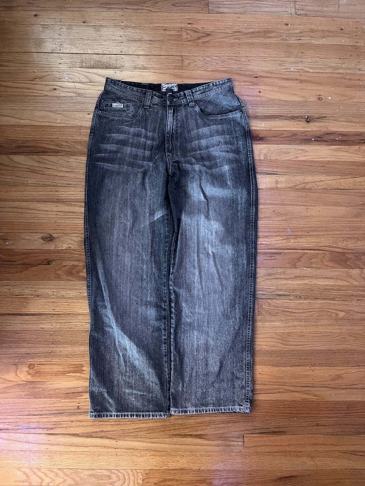 Enyce × Japanese Brand Enyce embroidered baggy jeans Size US 34 / EU 50 - 4 Thumbnail