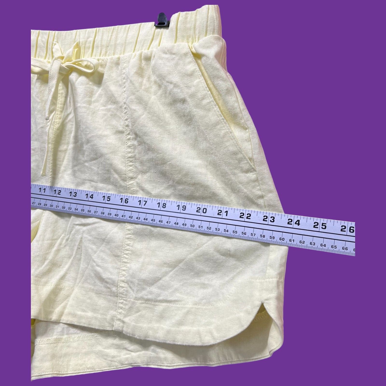 Other Universal Thread - Women's High Rise Pull-On Shorts Pockets Size 34" / US 12 / IT 48 - 4 Thumbnail