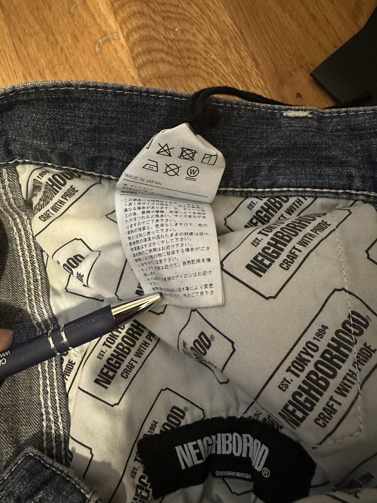 Neighborhood Neighborhood Washed Denim Jeans Size US 32 / EU 48 - 9 Thumbnail