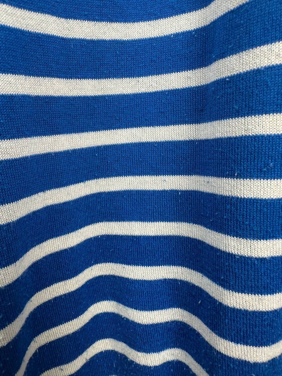 John Smedley John Smedley Sea Island Cotton Breton Stripe Knit Sweater Size US L / EU 52-54 / 3 - 9 Thumbnail