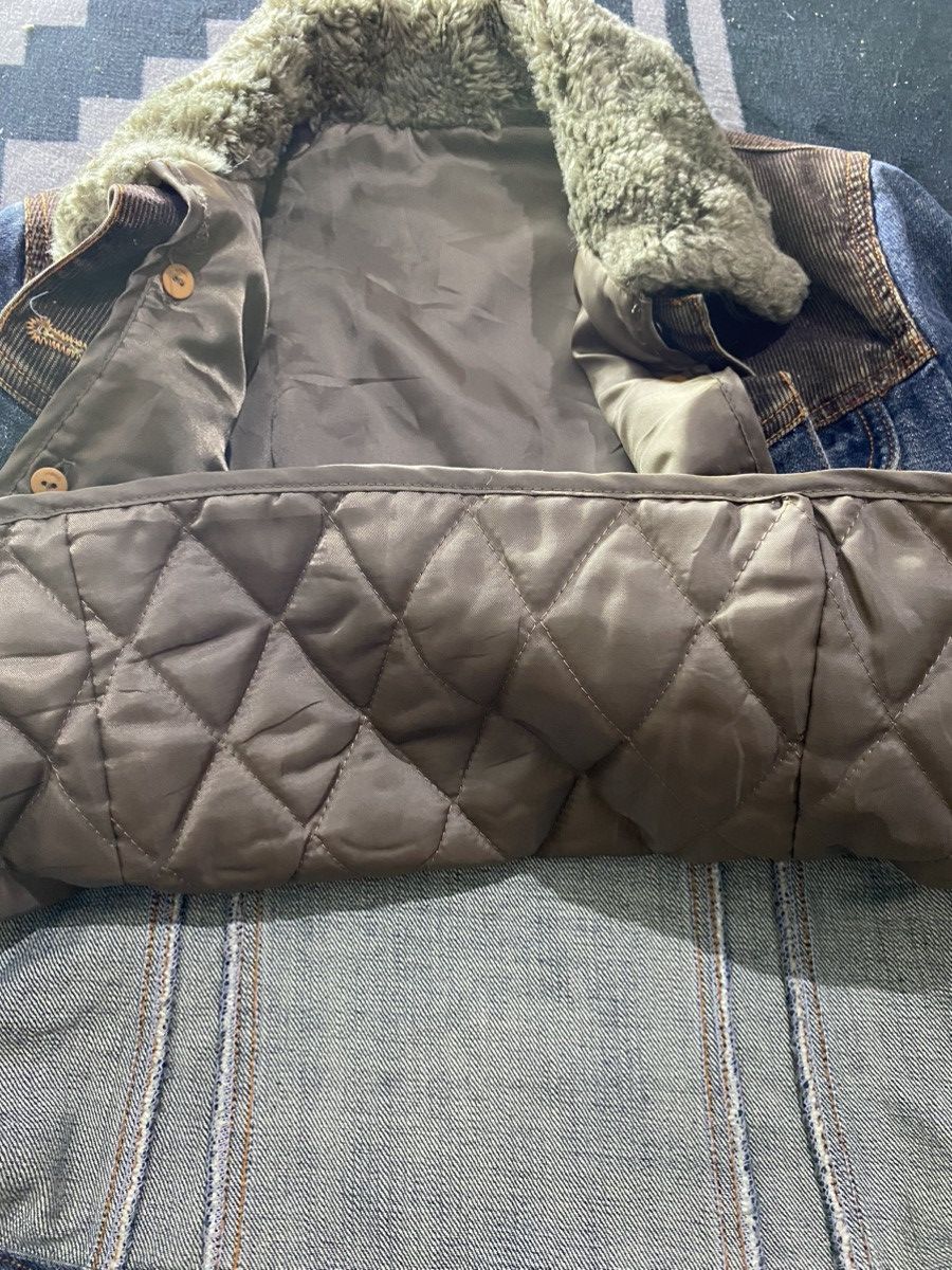 14th Addiction × KMRii × Yasuyuki Ishii Vintage tomboy faux fur double layers denim jacket Size US S / EU 44-46 / 1 - 19 Thumbnail