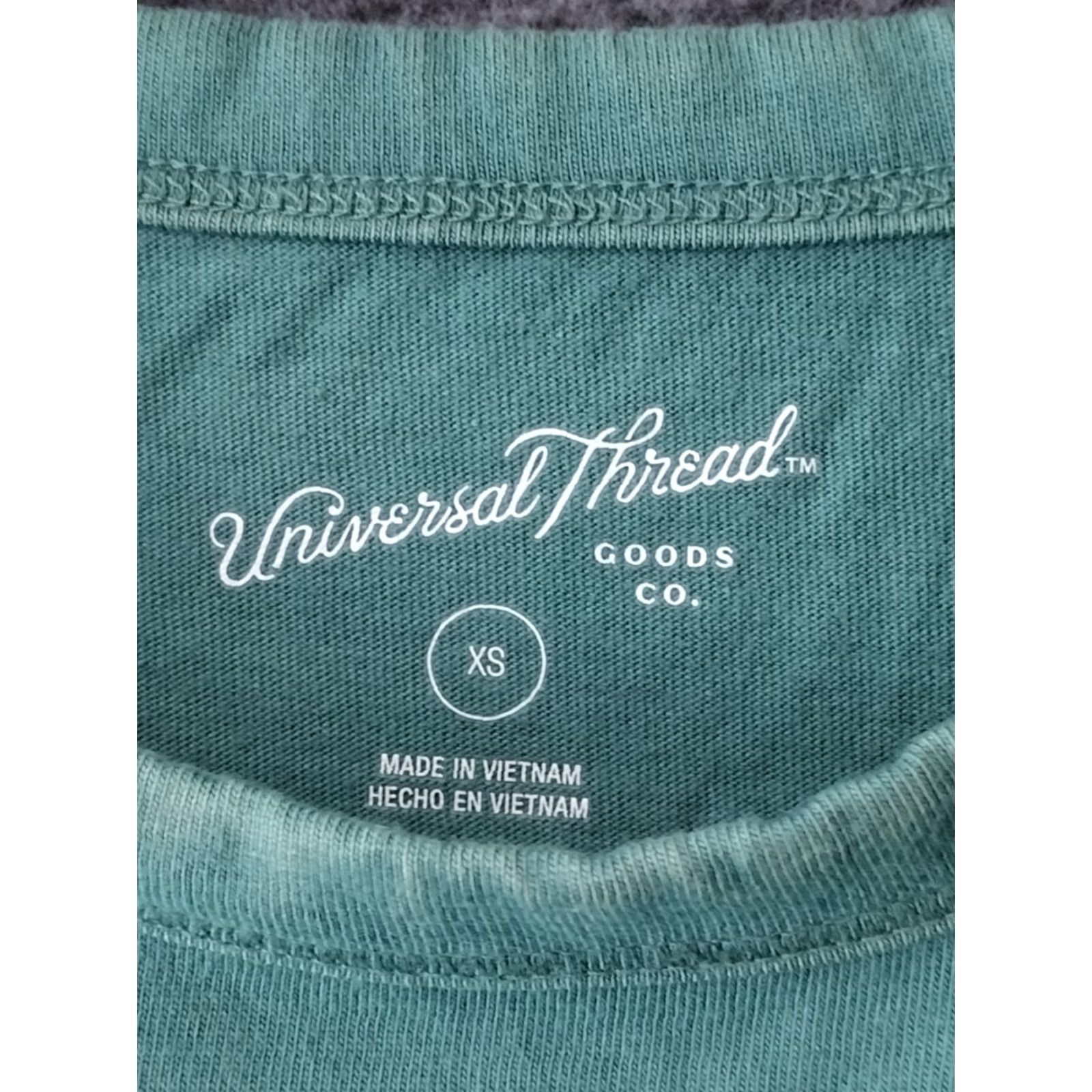Vintage Nike Universal Thread Goods Co Shirt Women's XS Green Short Sleeve Tee Size XS / US 0-2 / IT 36-38 - 6 Thumbnail