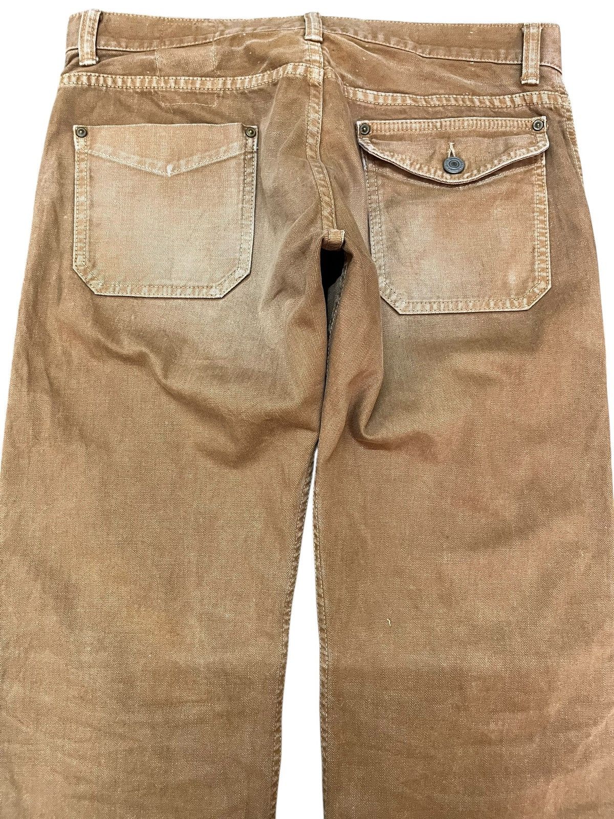 Beauty Beast × Japanese Brand Vintage Medio Quadro Bush Pants Denim Size US 31 - 8 Thumbnail