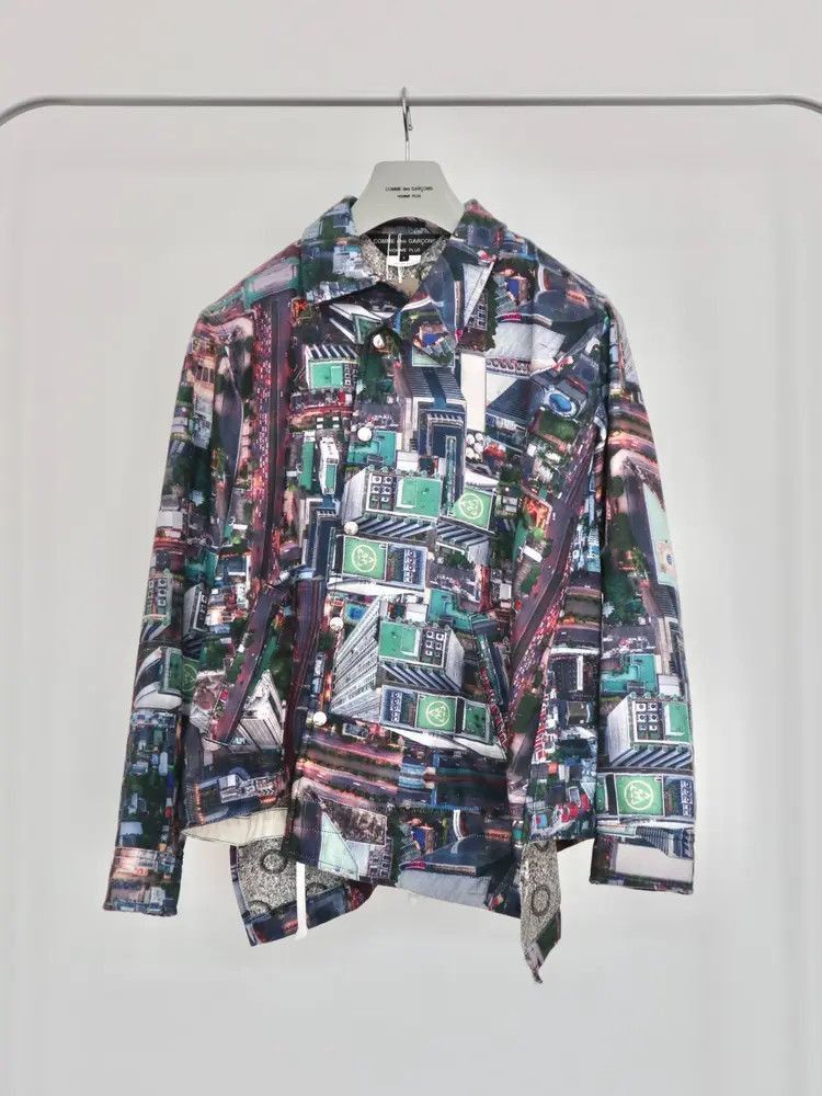 Comme des Garcons Homme Plus Comme Des Garcons Homme Plus 18Aw White Shock Jacket-2507 Size US S / EU 44-46 / 1 - 1 Thumbnail