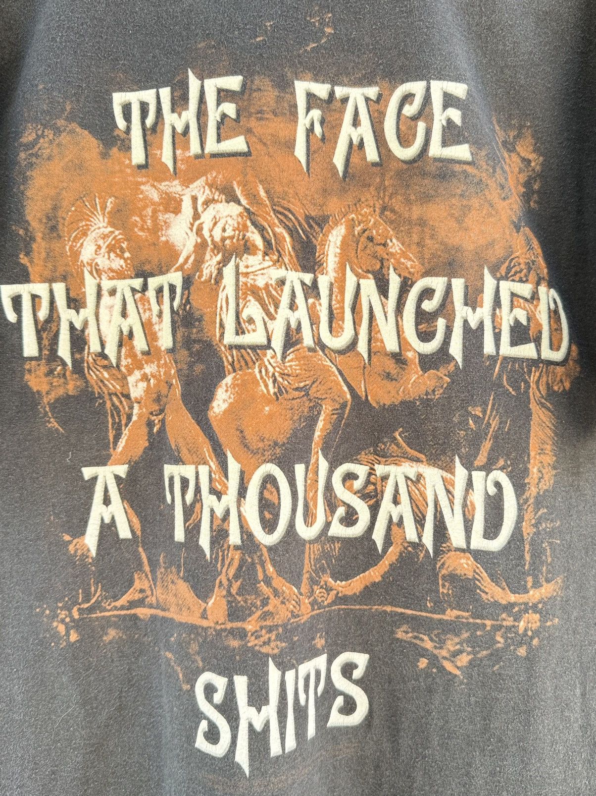 Band Tees Thrashed Vintage Cradle Of Filth Distressed Faded Tee Size US L / EU 52-54 / 3 - 4 Thumbnail
