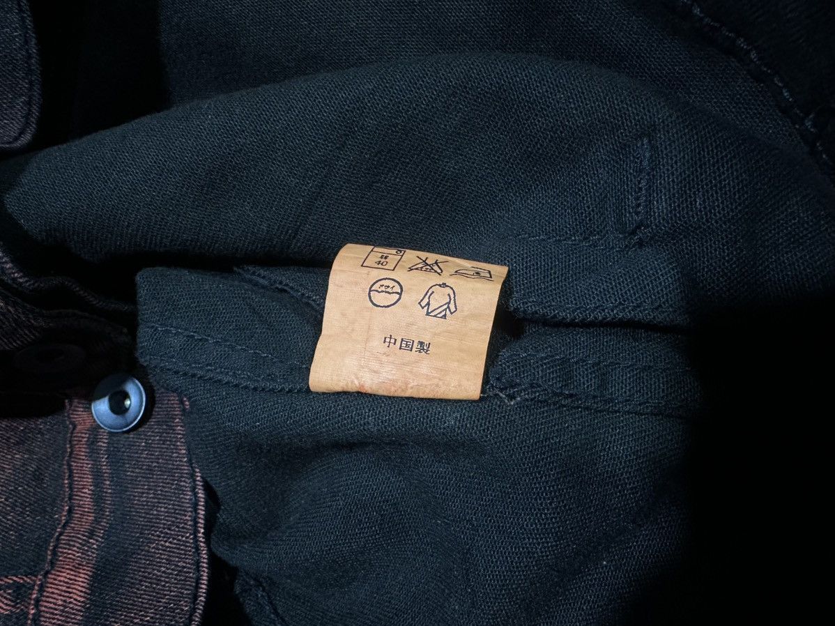 14th Addiction 🔥Y2K Archived Seana Blood Waxed Denim Jacket Vkei Goth Punk Size US M / EU 48-50 / 2 - 12 Thumbnail