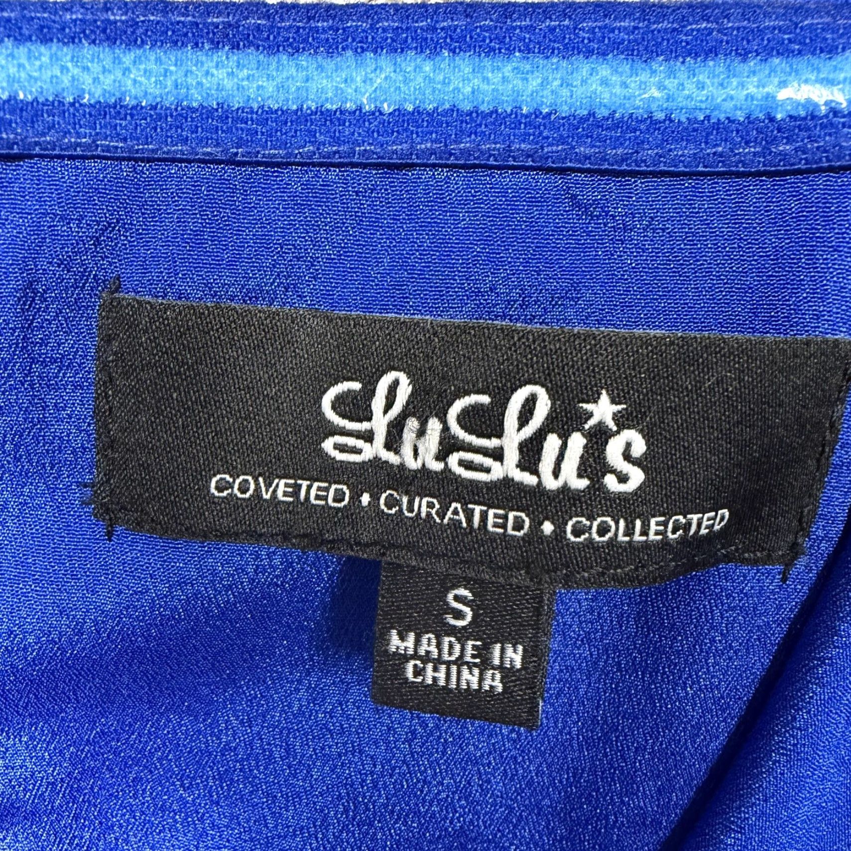 Lulus Lulus Dress Small Peplum Bodycon Mini Cocktail Party Date Night Wedding Guest Dress Women Sleeveless Strapless Blue Solid Size S / US 4 / IT 40 - 4 Thumbnail