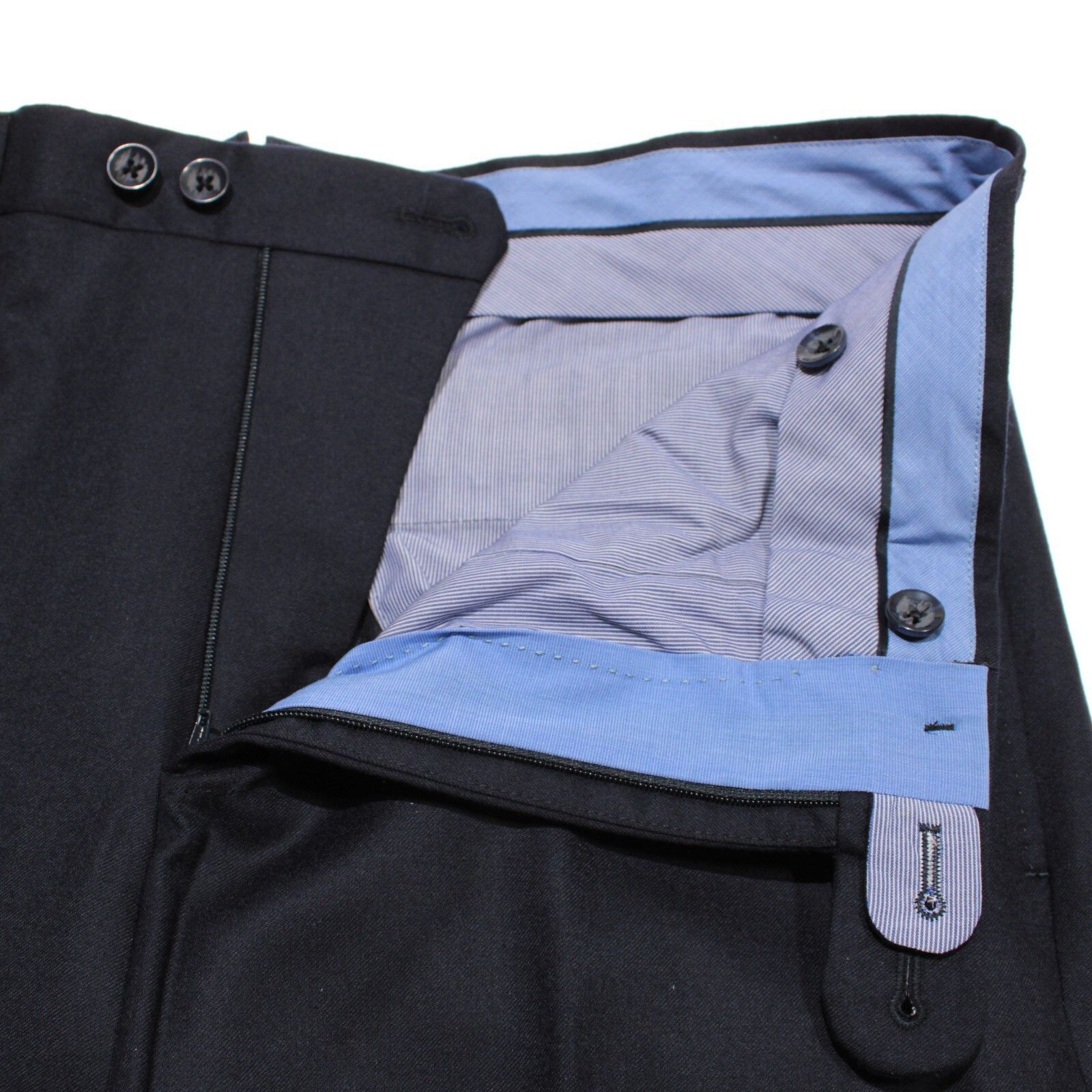 Other Valentini New with tags Dress Pants Size 34 US In Blue Size US 34 / EU 50 - 3 Thumbnail