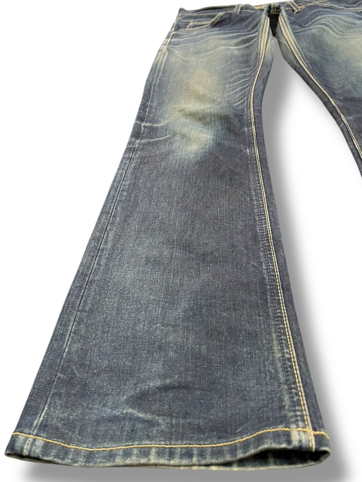 Lee Vintage Lee Riders Flare Bell Bottom Denim Size US 33 - 4 Thumbnail