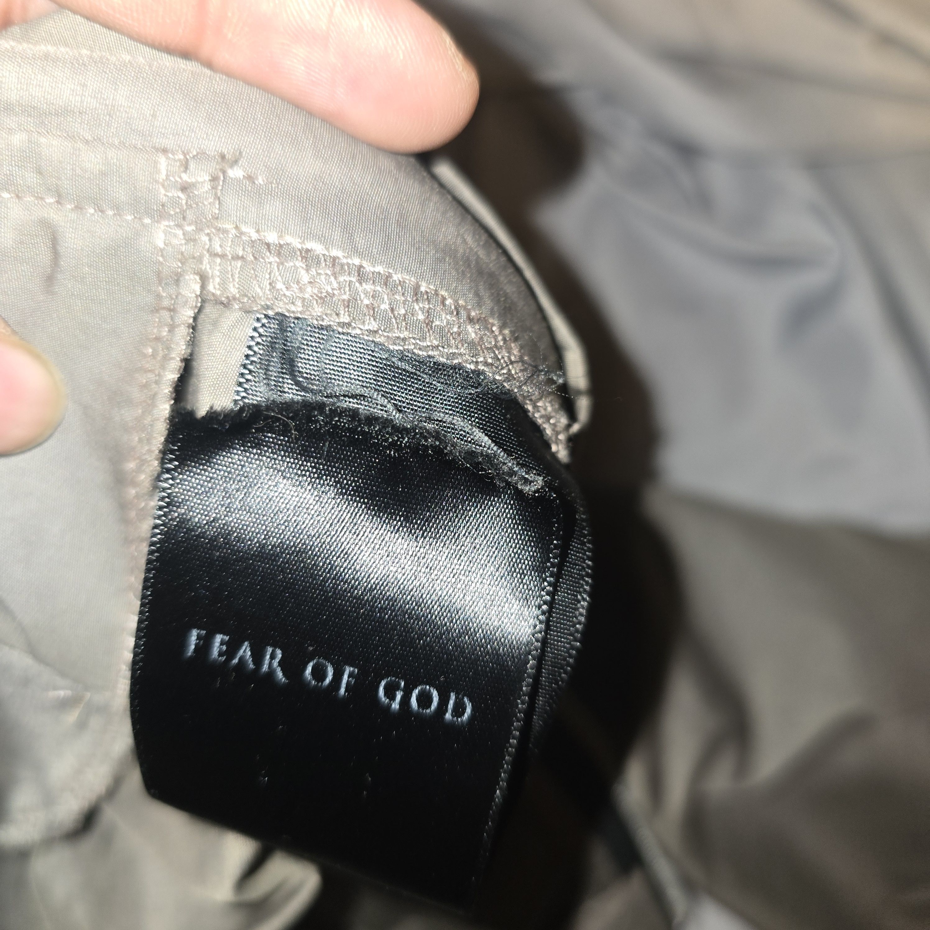 Fear of God Fear of god quarter zip up wind breaker Size US L / EU 52-54 / 3 - 7 Thumbnail