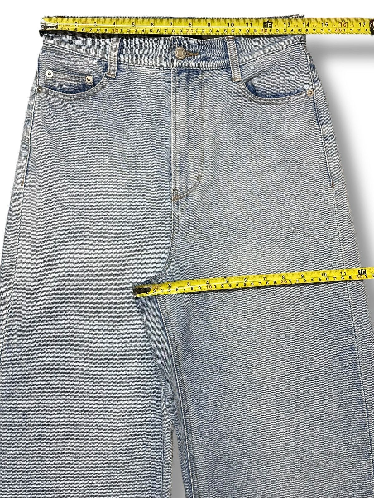 Arpege Story Vintage Baggy Loose Style Jeans With Faded Wash