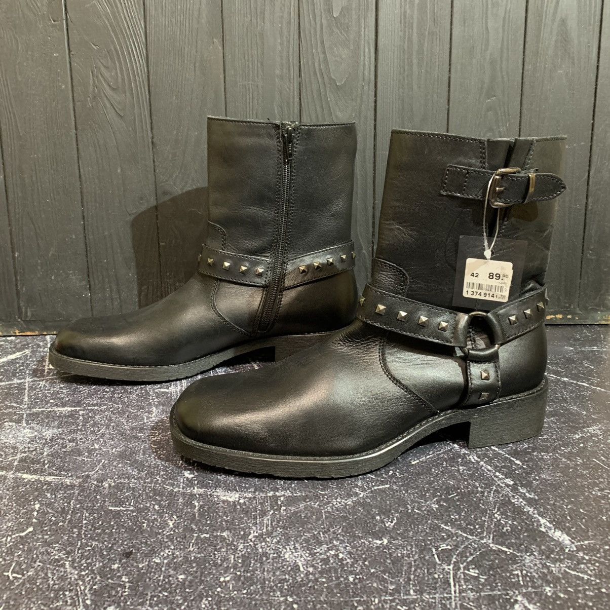 Other Men’s Leather Cowboy Boots AM S 42 EU 28 cm Rick Owens Style Size US 9 / EU 42 - 3 Thumbnail