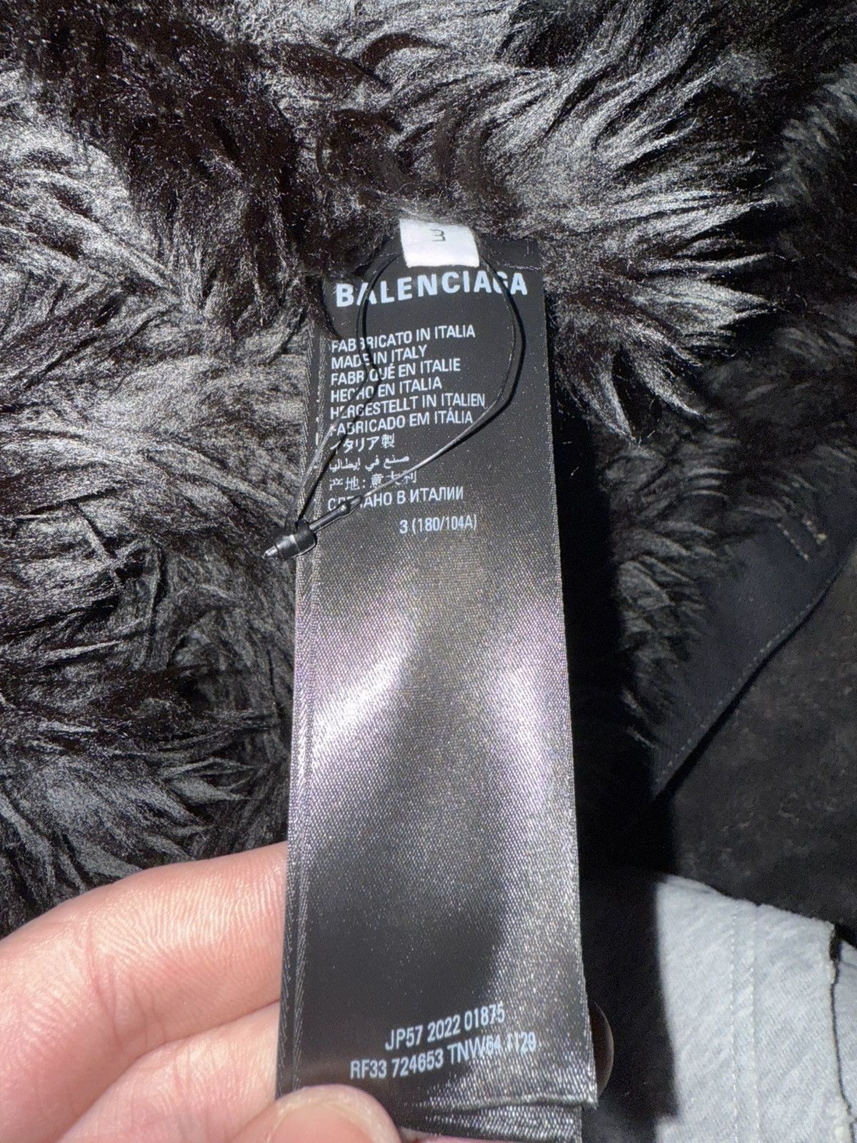 Balenciaga SS23 Balenciaga Faux Fur Hooded Denim Jacket Size US L / EU 52-54 / 3 - 9 Thumbnail