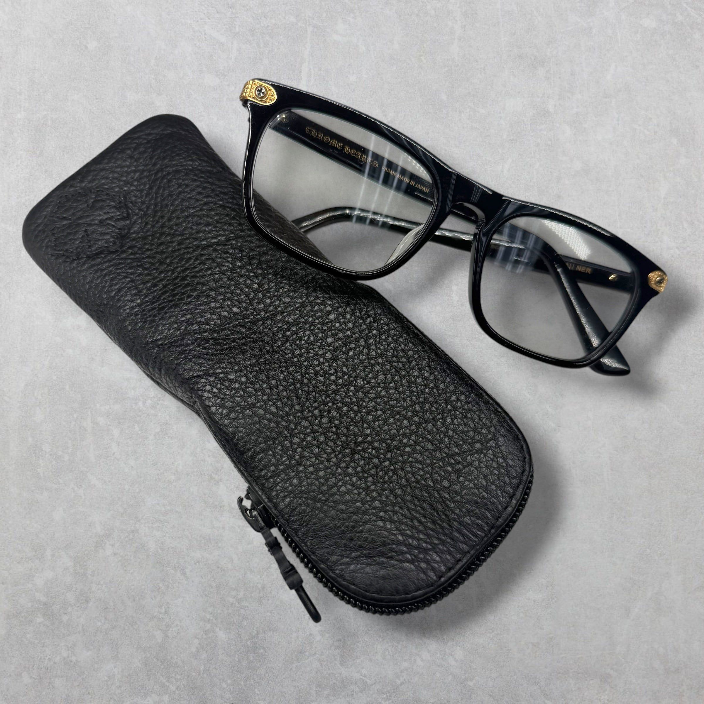 Chrome Hearts Chrome Hearts Beau Ner Gold Glasses Size ONE SIZE - 8 Thumbnail