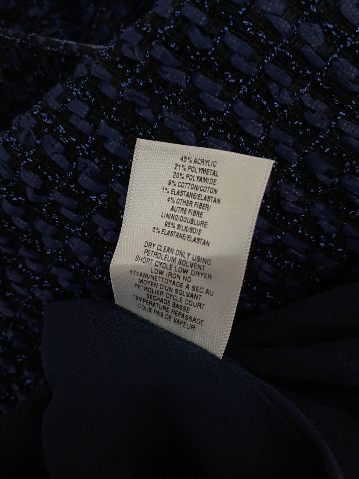 Oscar De La Renta OSCAR DE LA RENTA Lurex Check Tweed Pencil Dress size 14 Size XL / US 12-14 / IT 48-50 - 14 Thumbnail