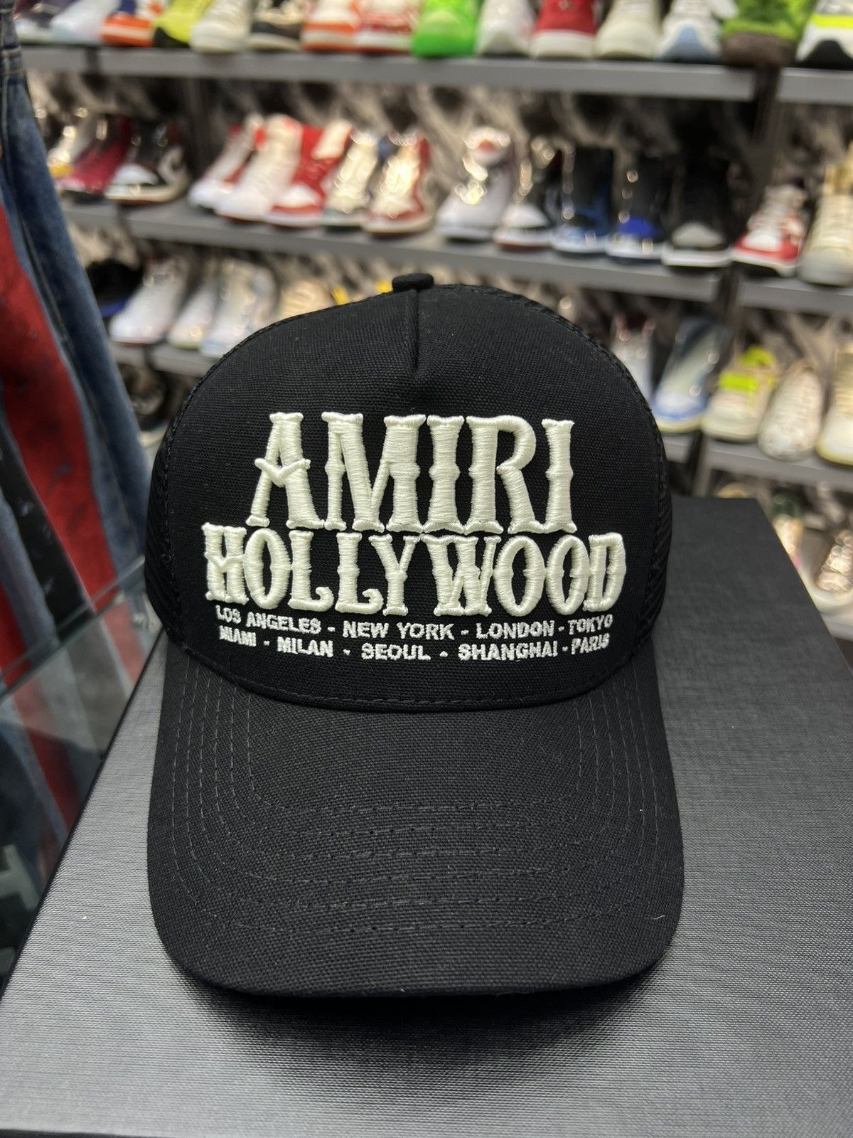 Amiri Amiri Hollywood Trucker Hat Size ONE SIZE - 3 Thumbnail