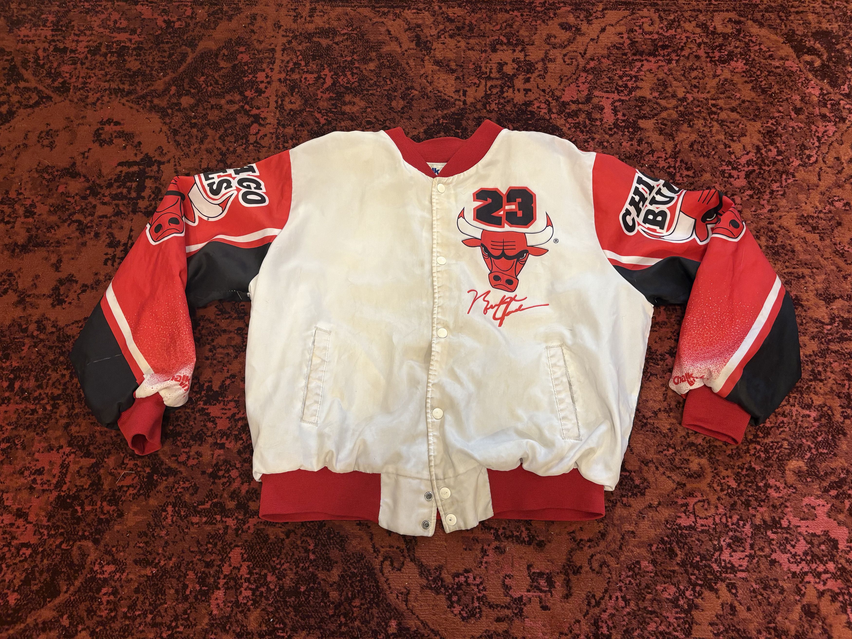 Jordan Brand MICHAEL JORDAN CHICAGO BULLS CHALK LINE FANIMATION JACKET Size US XL / EU 56 / 4 - 2 Thumbnail