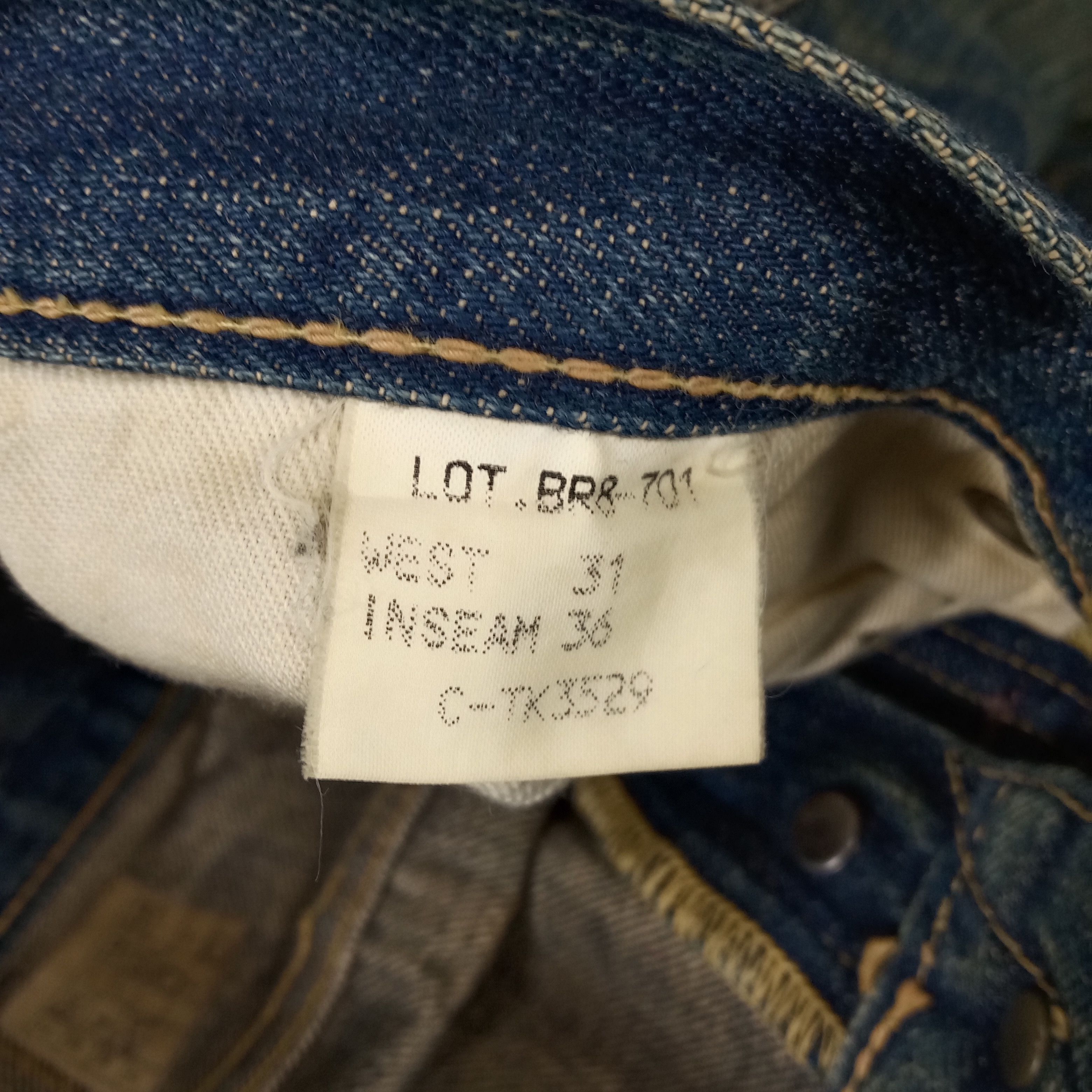 Japanese Brand × Vintage Barns Japanese Style Selvedge Denim Jeans Size US 28 / EU 44 - 16 Thumbnail