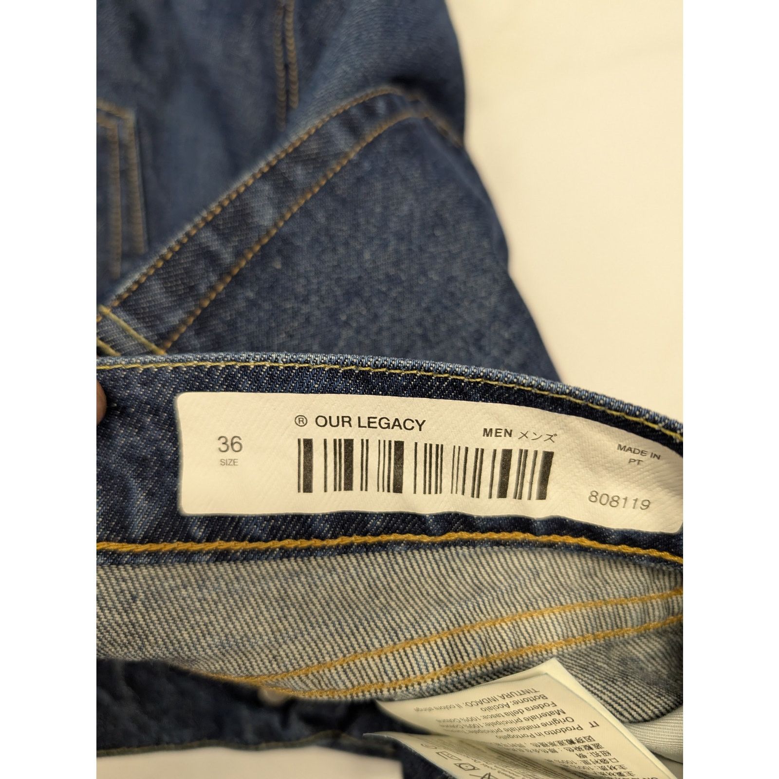 Our Legacy o1rshd1 Everyday Blue Wash Jean in Blue Size US 36 / EU 52 - 15 Thumbnail
