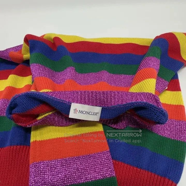 Moncler Moncler Striped Logo Crewneck Long. Size US XS / EU 42 / 0 - 6 Thumbnail