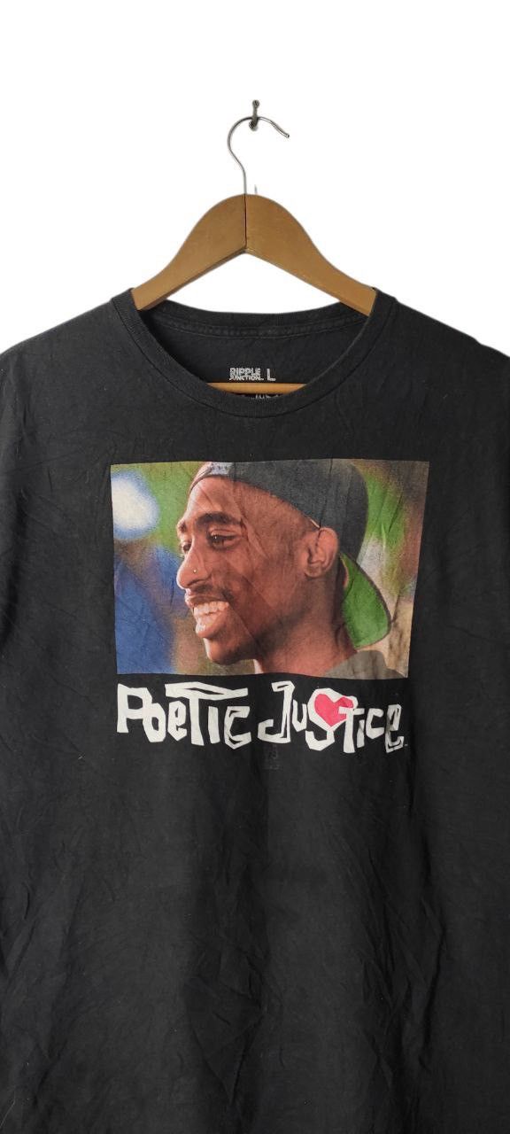 Band Tees TUPAC SHAKUR POETIC AMO HIPHOP TEE Size US M / EU 48-50 / 2 - 2 Thumbnail