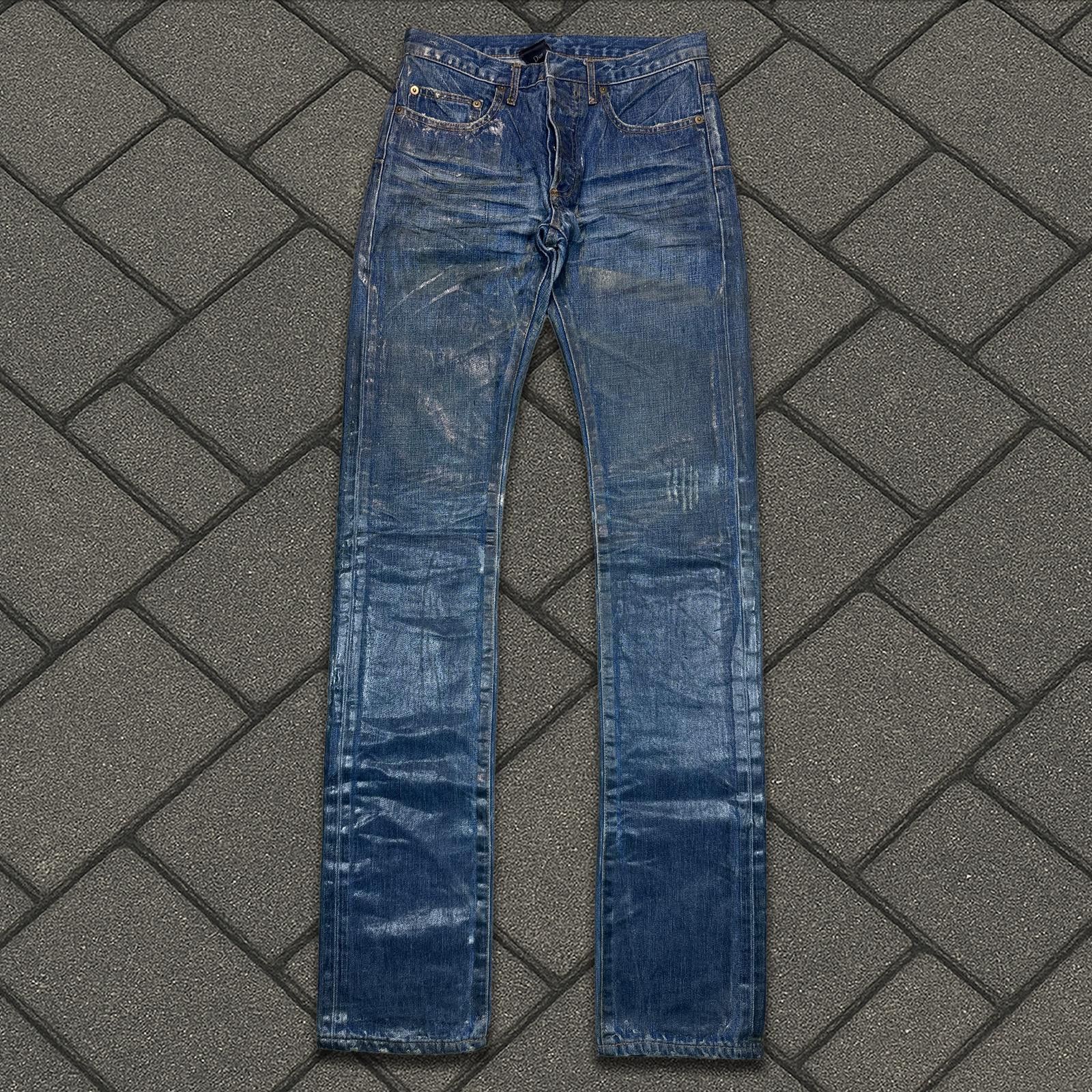 Dior AW03 Dior Homme Blue Clawmark Denim | Grailed
