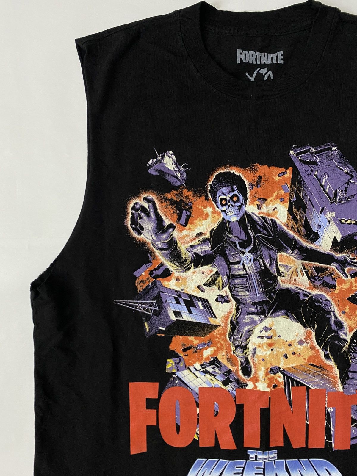 Band Tees THE WEEKND x FORTNITE TANK. Size US L / EU 52-54 / 3 - 3 Thumbnail