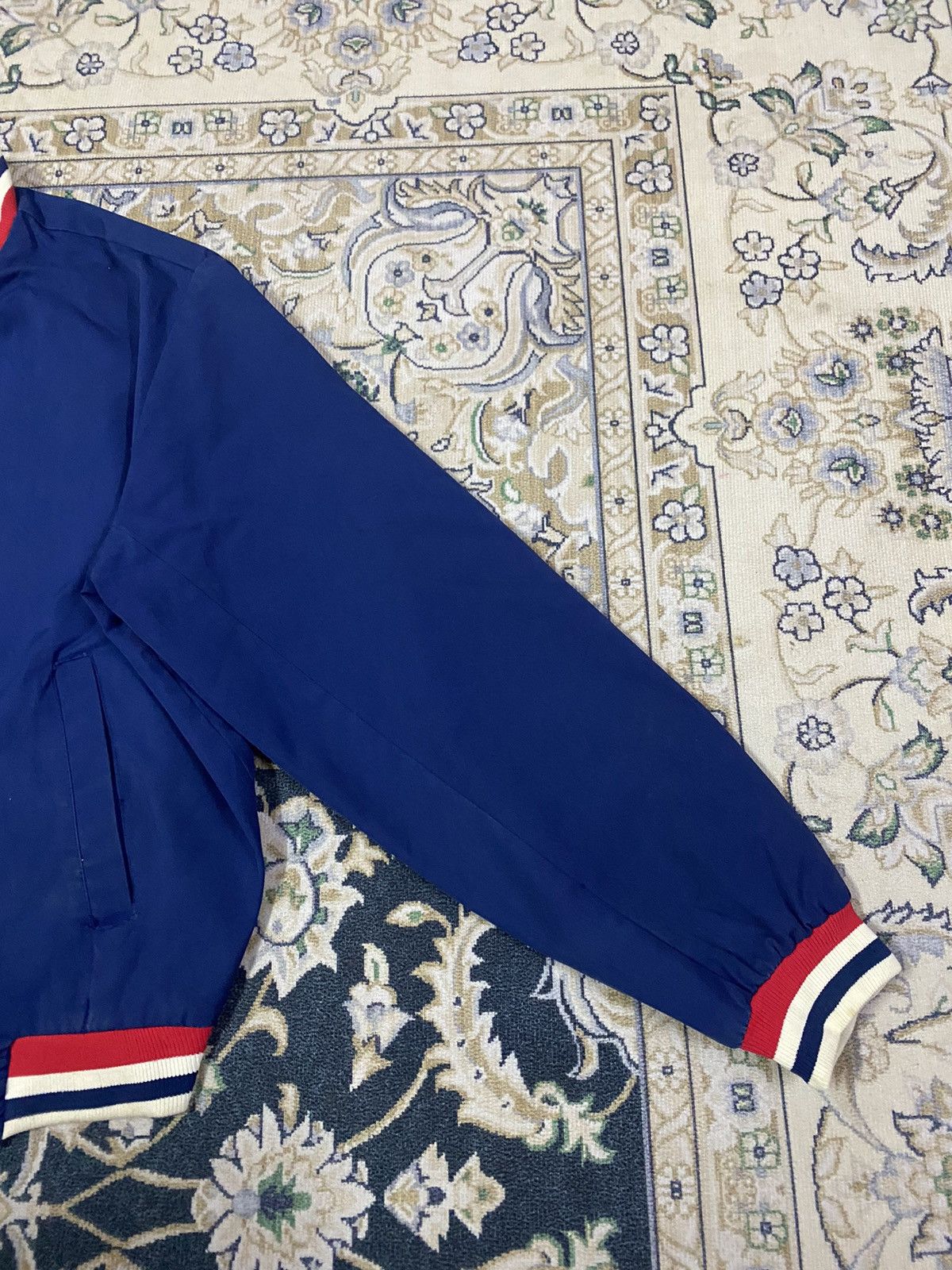 Other Vintage Blue Izod Lacoste Zipper Jacket Size US L / EU 52-54 / 3 - 4 Thumbnail