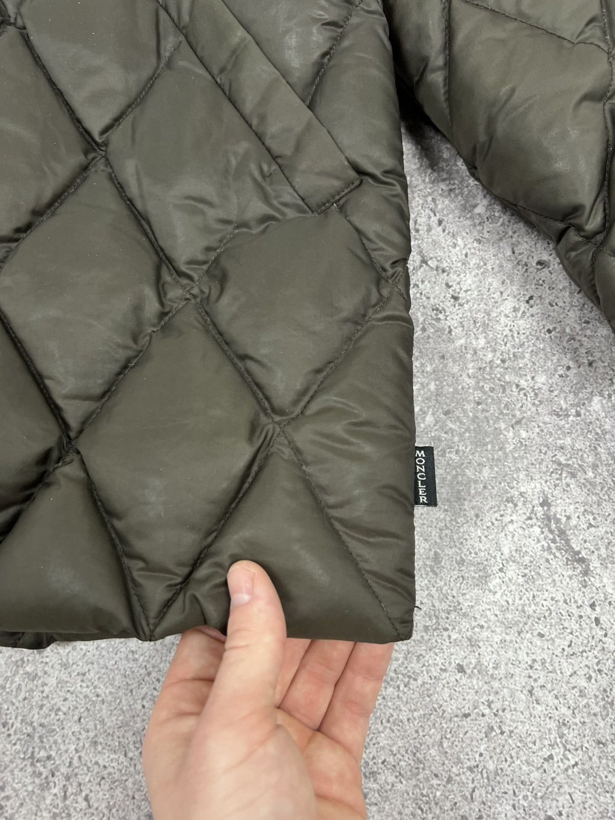 Moncler Vintage Moncler Down Quilted Jacket Button Size L / US 10 / IT 46 - 7 Thumbnail