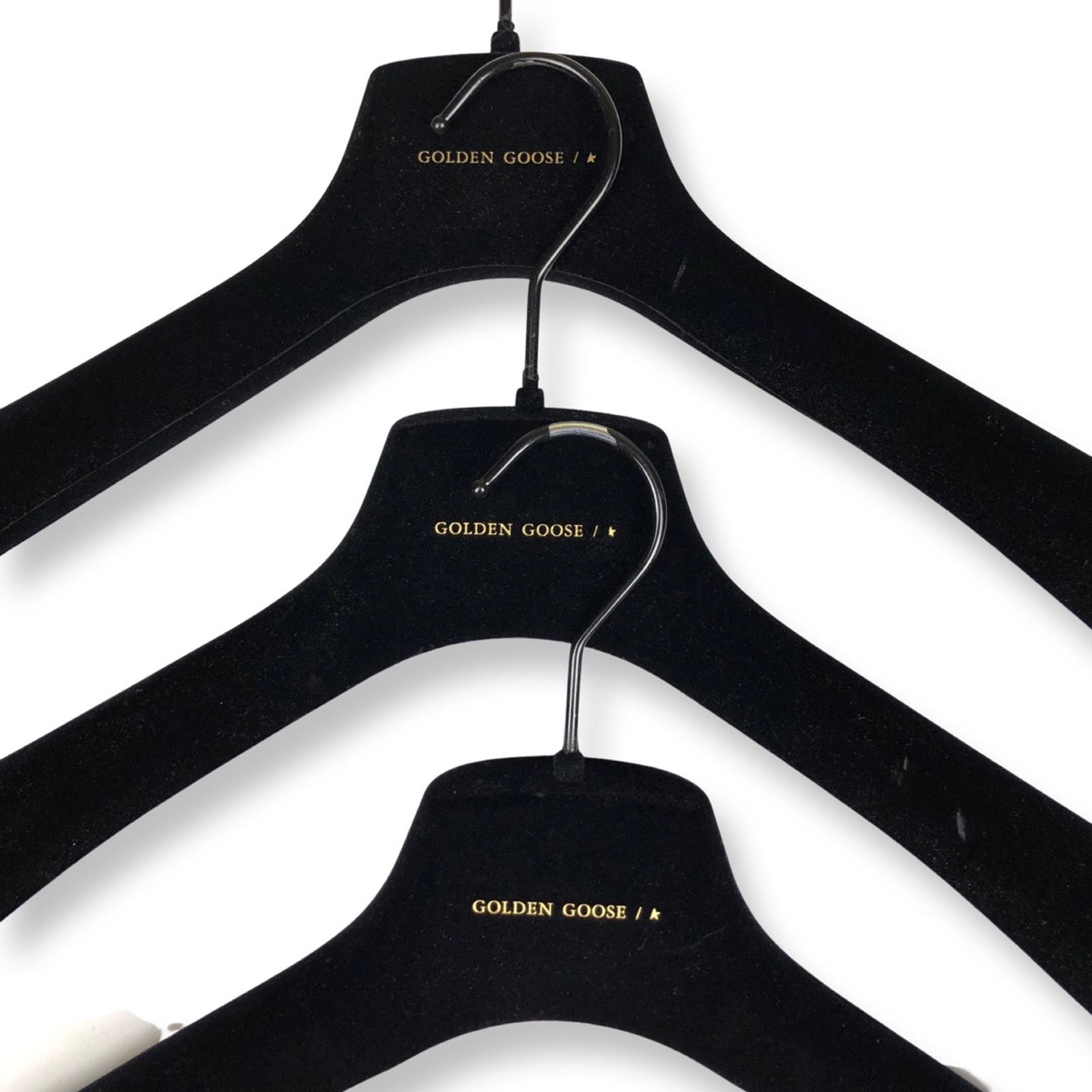 Golden Goose Golden Goose Logo Velour Hangers Size ONE SIZE - 2 Thumbnail