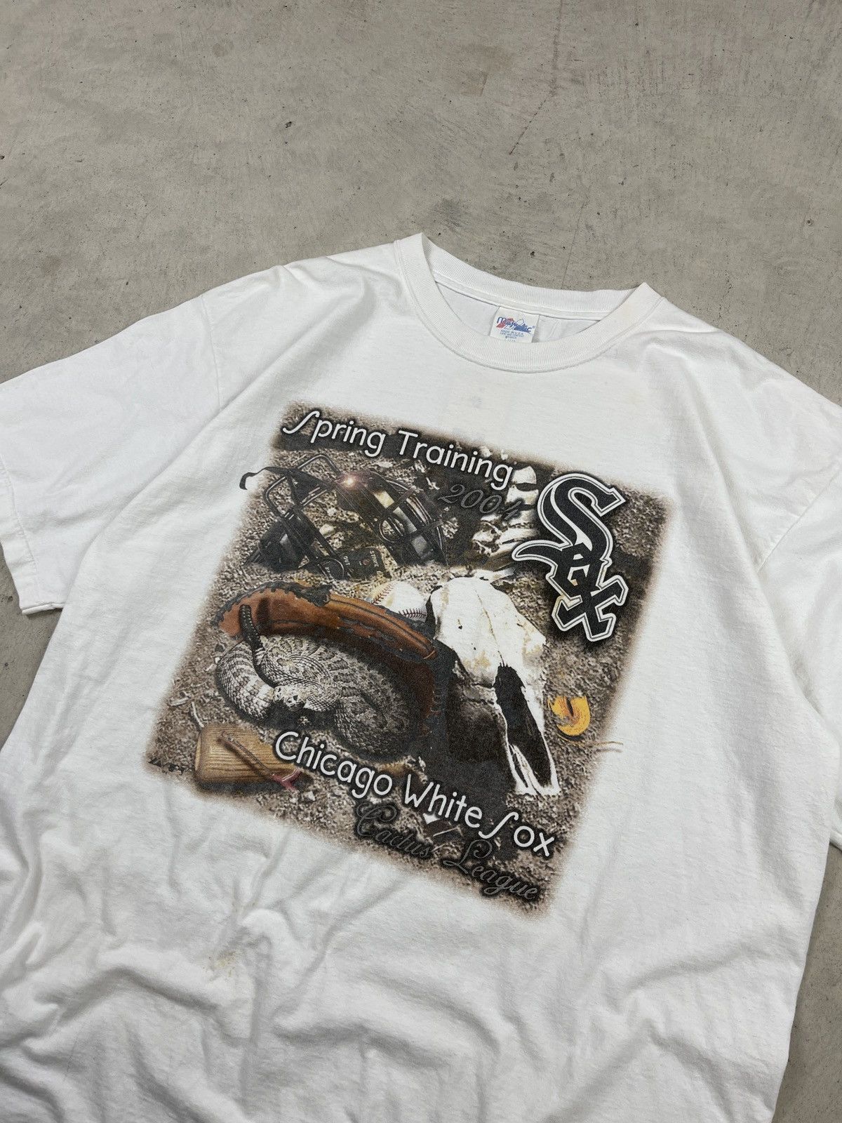 Vintage 2004 Chicago White Sox Tee Size US XL / EU 56 / 4 - 2 Thumbnail