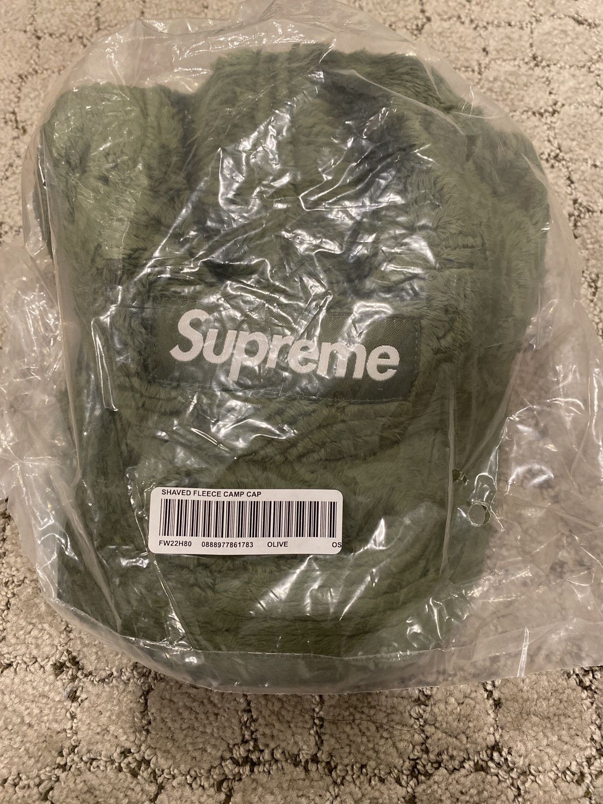 Supreme Supreme shaved fleece camp cap Size ONE SIZE - 3 Thumbnail