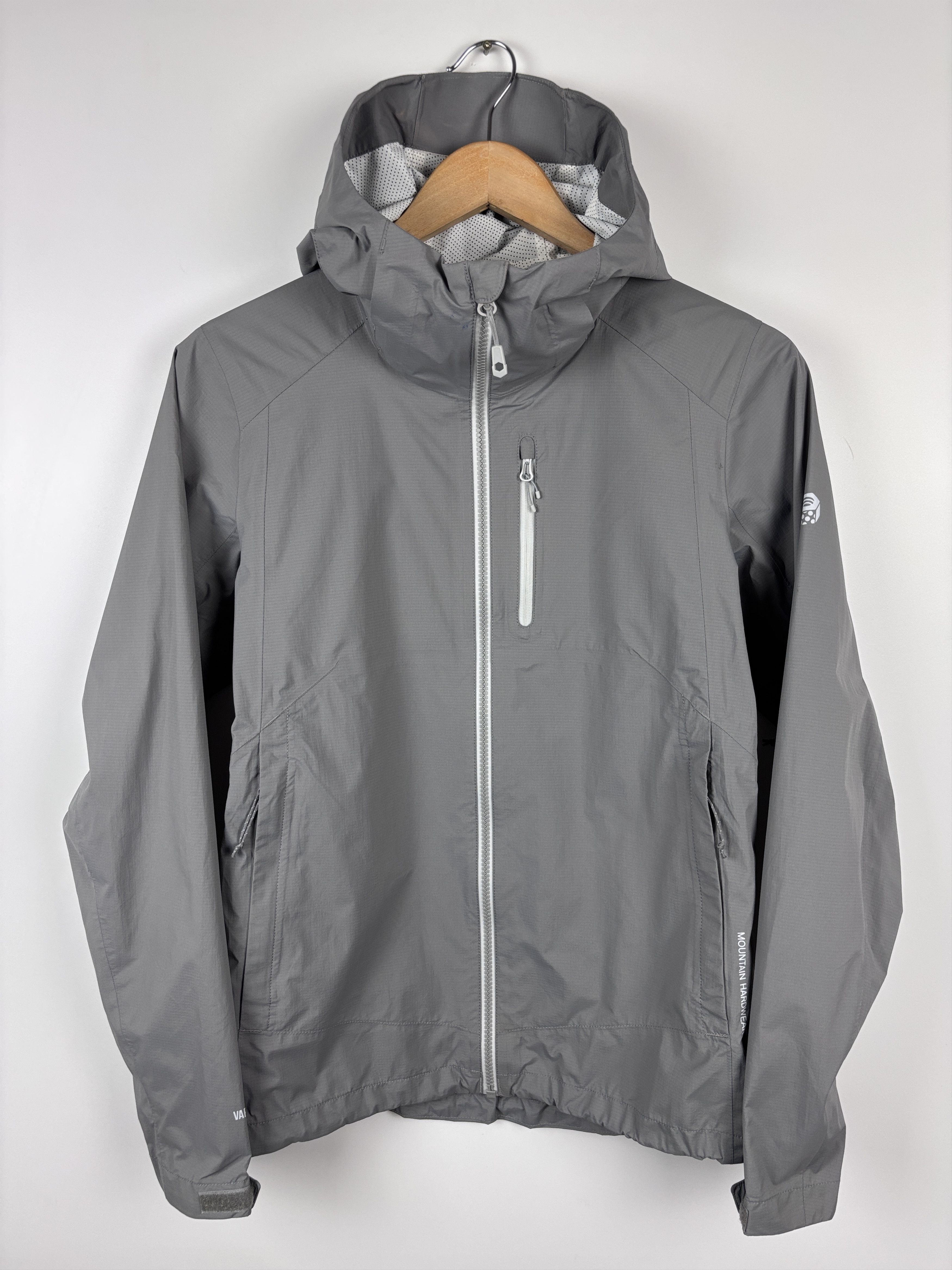 Mountain Hardwear Mountain Hardwear VaporDry Rain Jacket Waterproof Gray S Size S / US 4 / IT 40 - 1 Thumbnail