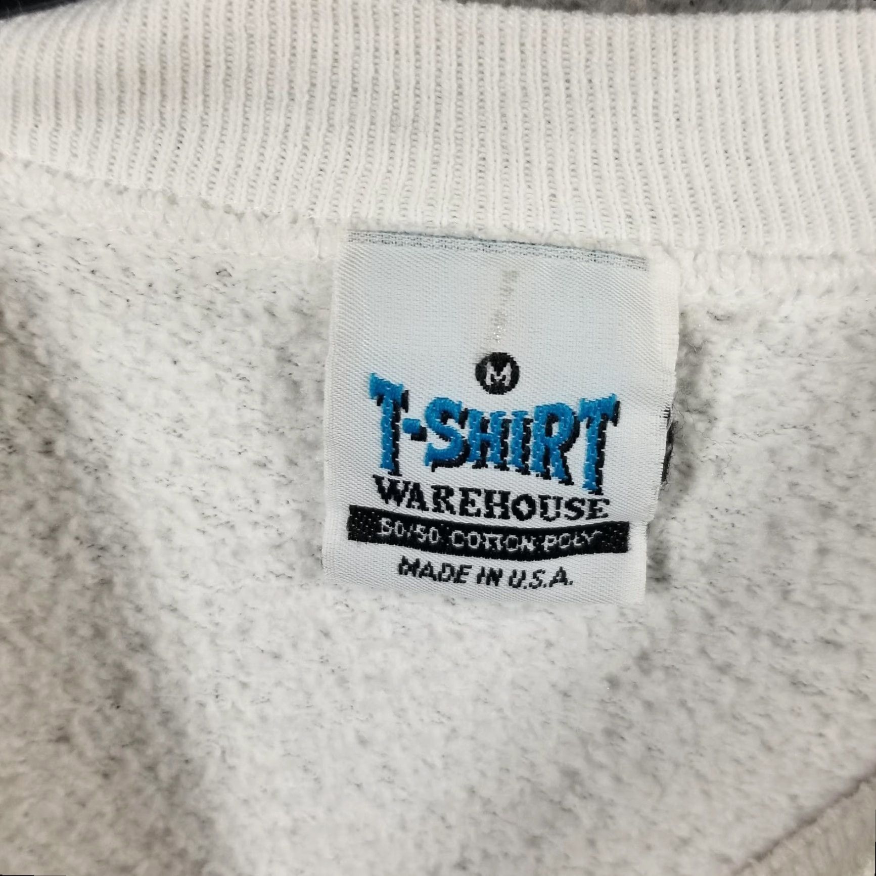 Vintage Vintage Beverly Hills Rodeo Drive Sweatshirt Mens Medium White Crewneck 90s USA Size US M / EU 48-50 / 2 - 4 Thumbnail