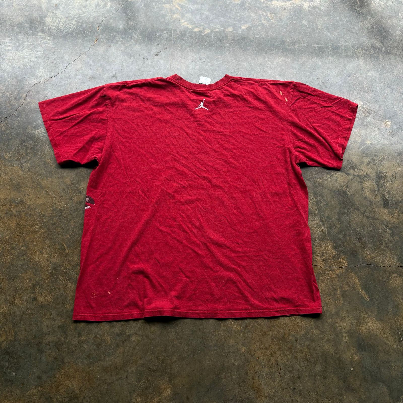 Jordan Brand × Nike × Vintage Crazy Vintage Y2K Nike Jordan AOP T-shirt Size US XL / EU 56 / 4 - 3 Thumbnail
