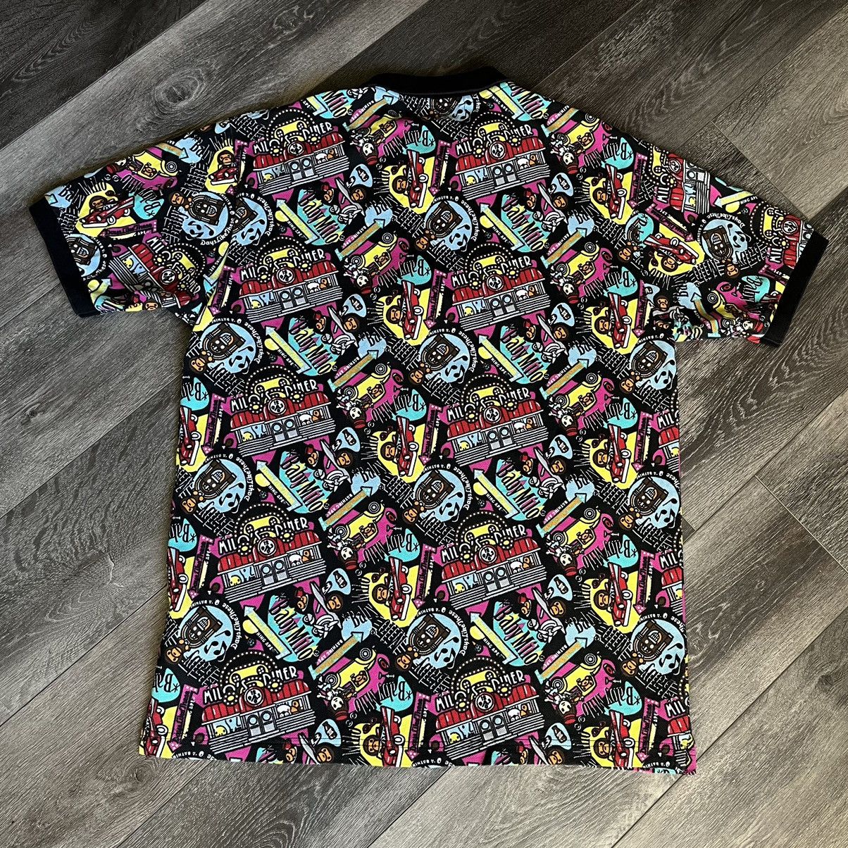Bape A Bathing Ape Bape Baby Milo Diner Polo Size US XL / EU 56 / 4 - 2 Thumbnail