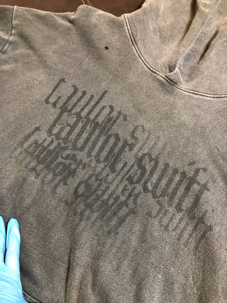 Vintage Taylor Swift Reputation Tour Hoodie Adults Gray Heavy Thick Size US XXL / EU 58 / 5 - 4 Thumbnail
