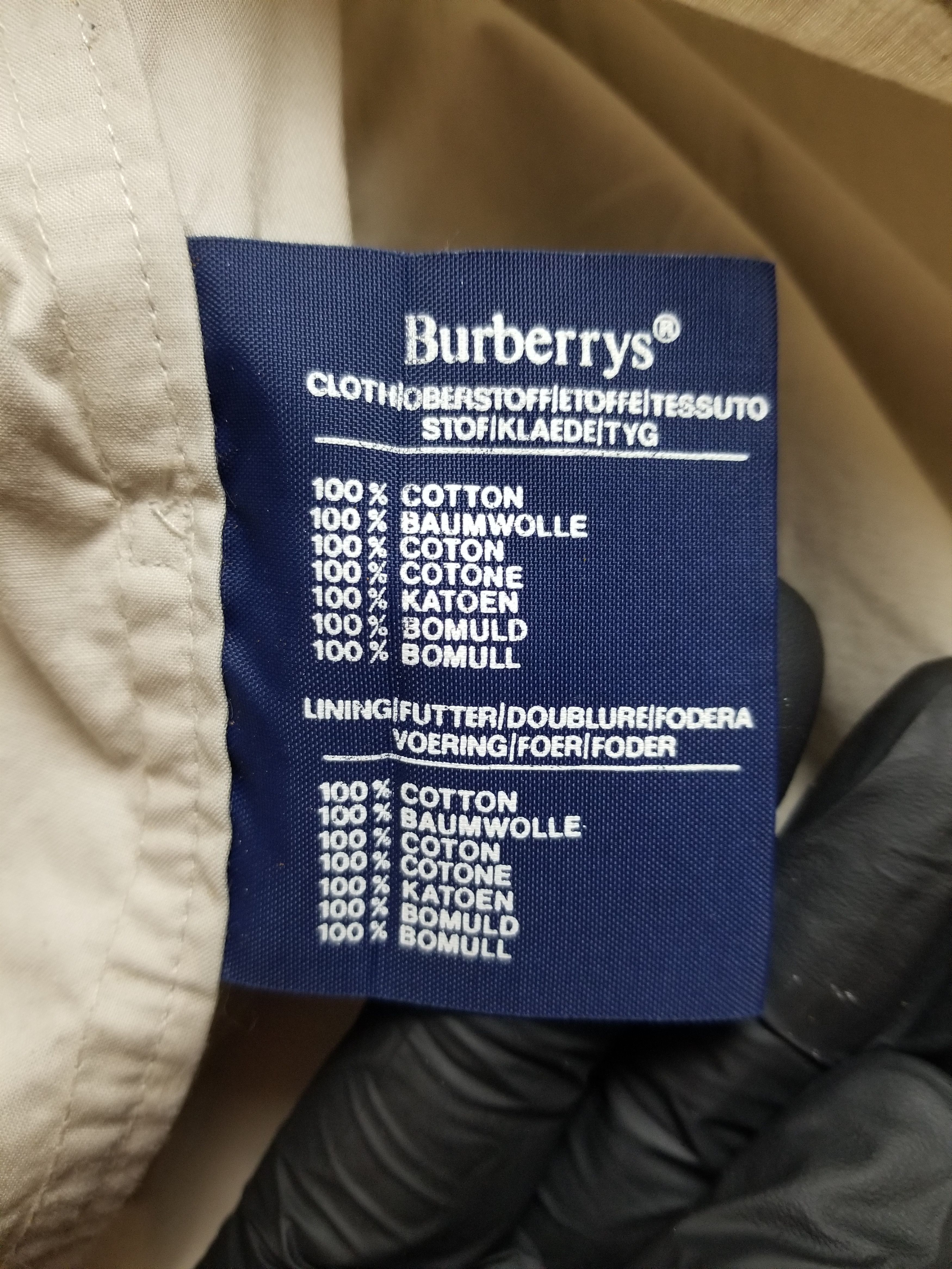 Burberry Burberrys Exlong 100% Cotton Duble Blessted Trench Coat Size M / US 6-8 / IT 42-44 - 22 Thumbnail