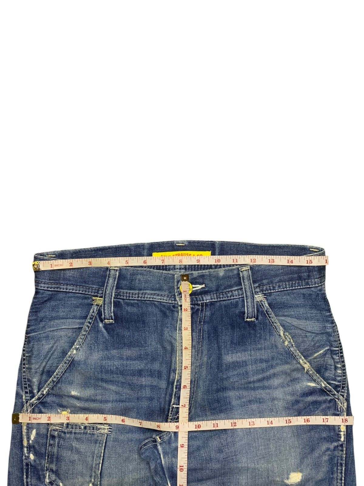 Levi's × Levi's Vintage Clothing Vintage 90s Levis 502 Faded Wash Distressed Loose Jeans Size US 32 / EU 48 - 12 Thumbnail