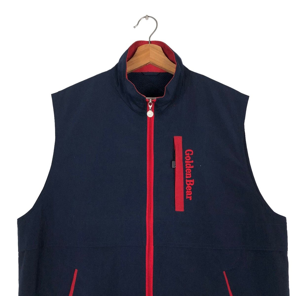 Japanese Brand 🔥VINTAGE FISHING TANK TOP VEST GOLDEN BEAR USA Size US L / EU 52-54 / 3 - 3 Thumbnail