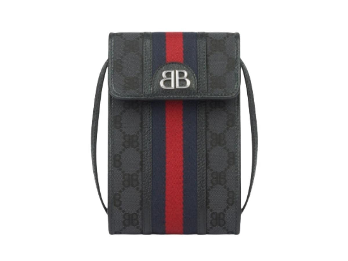 Balenciaga × Gucci o1tko11025 Size: OS / Hacker Project Monogram Phone Bag Size ONE SIZE - 1 Thumbnail