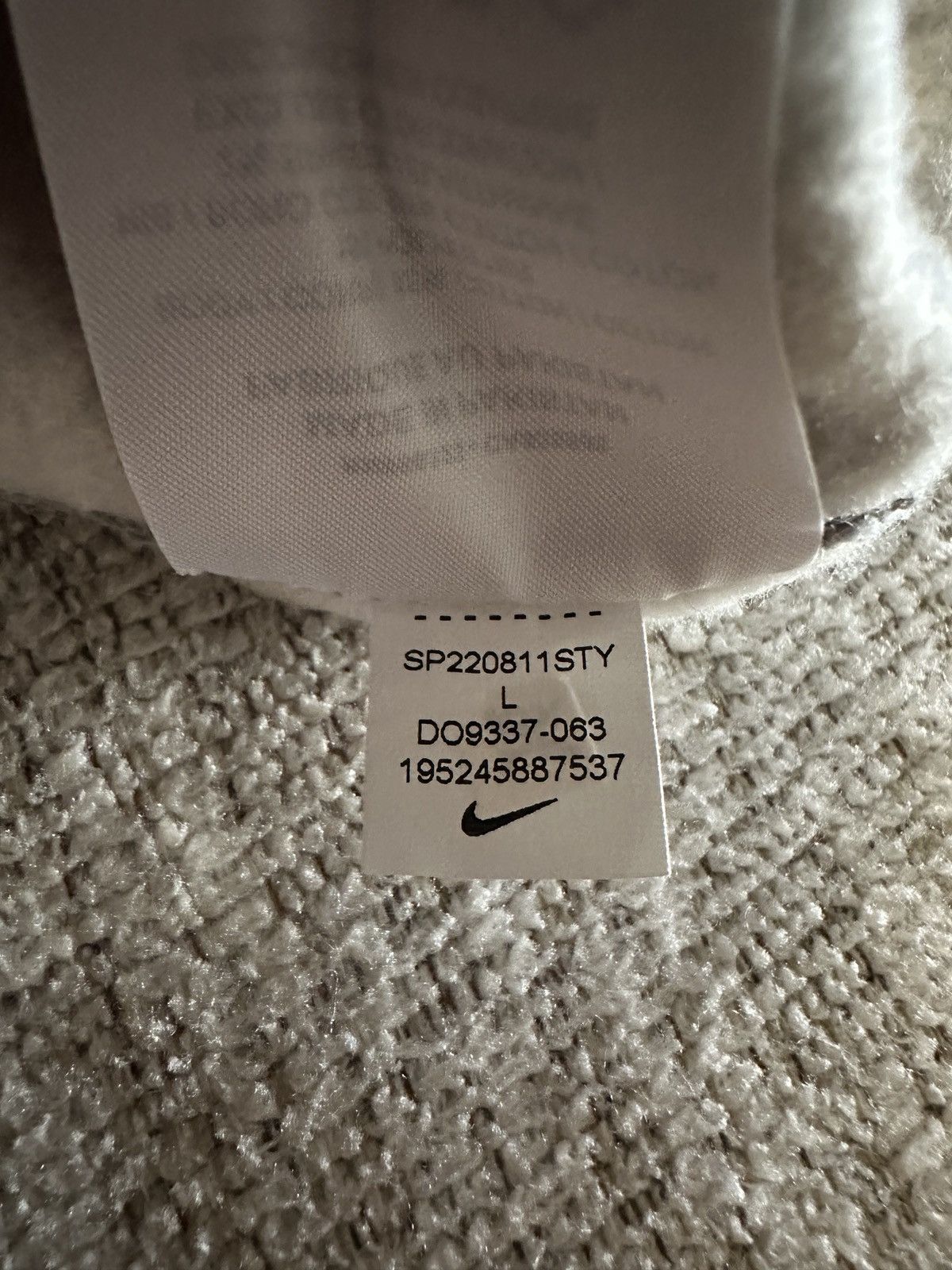 Nike × Stussy Nike x Stussy Crew Fleece Size US L / EU 52-54 / 3 - 9 Thumbnail