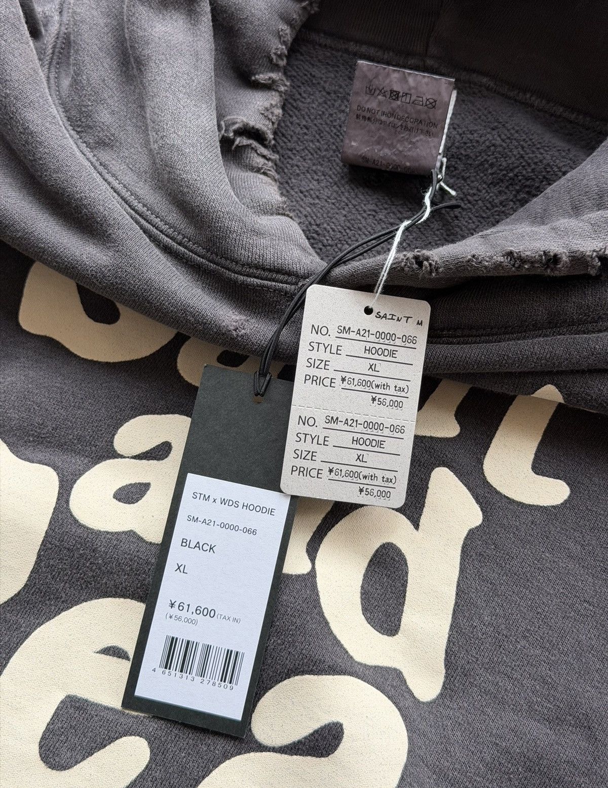Saint Michael *RARE* SAINT MXXXXXX WIND & SEA COLLAB HOODIE SURF READYMADE Size US XL / EU 56 / 4 - 3 Thumbnail