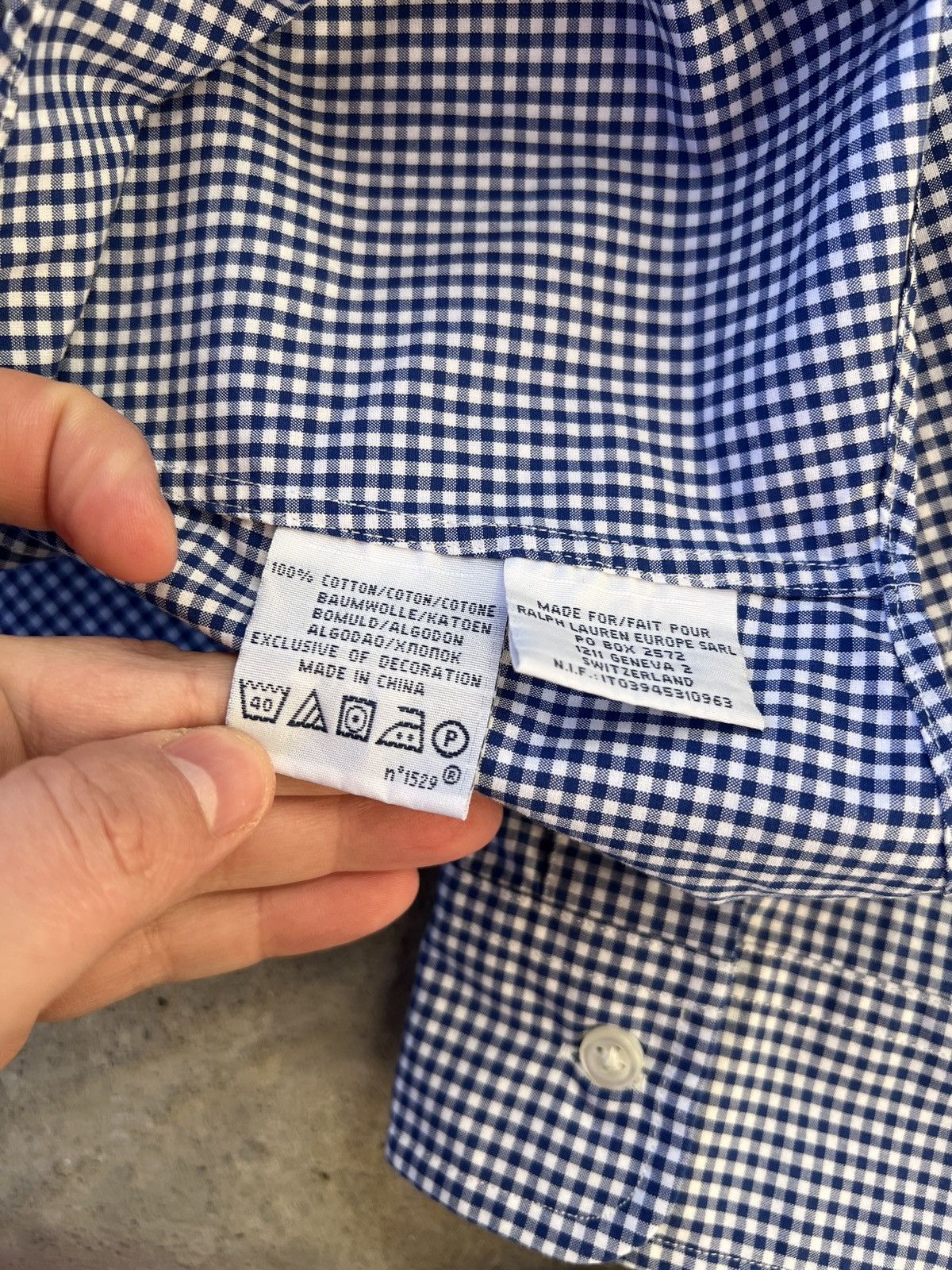 Polo Ralph Lauren Polo Ralph Lauren Vintage Shirt Size US L / EU 52-54 / 3 - 4 Thumbnail