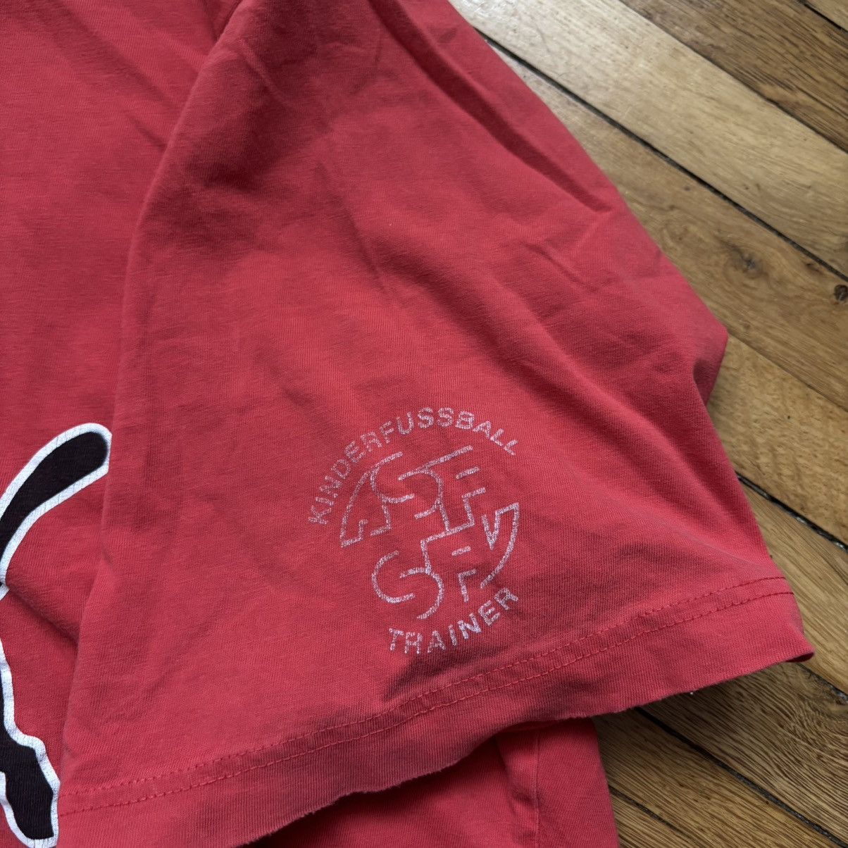 Puma × Vintage Vintage 90’s Faded And Distressed Puma Boxy T-Shirt Size US XL / EU 56 / 4 - 4 Thumbnail