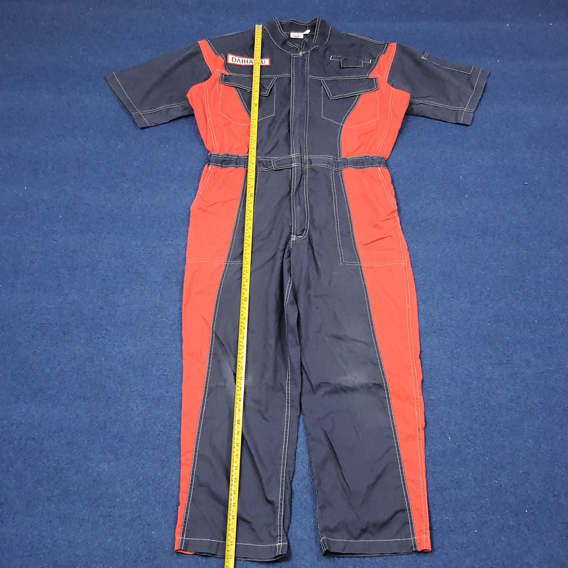Japanese Brand × Vintage Vintage DAIHATSU Japan Motorsports Racing Coverall C232N25 Size US L / EU 52-54 / 3 - 4 Thumbnail