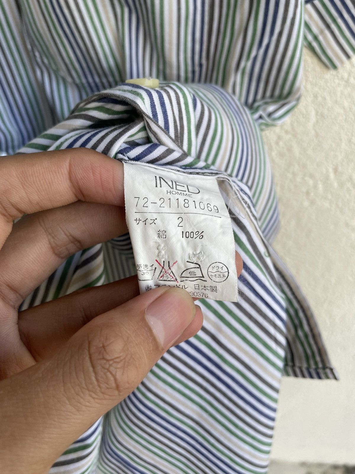 Issey Miyake 2000s Ined Homme Archival Plaid Shirt y’s Hysteric Y2K Japan Size US M / EU 48-50 / 2 - 7 Thumbnail