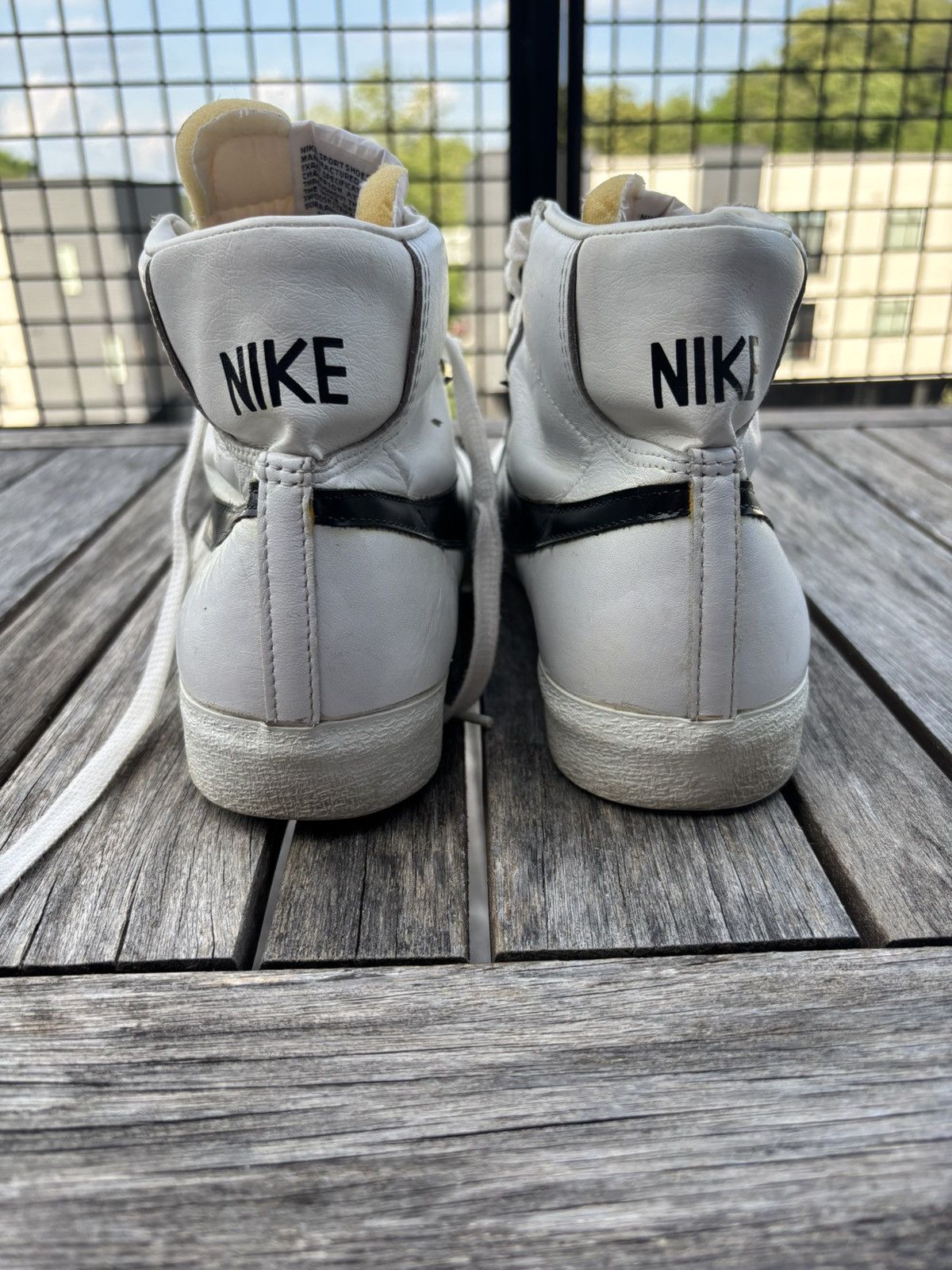Nike Wearable 1978 Japan Factory Nike Blazer High “Black/White” Size US 11 / EU 44 - 5 Thumbnail