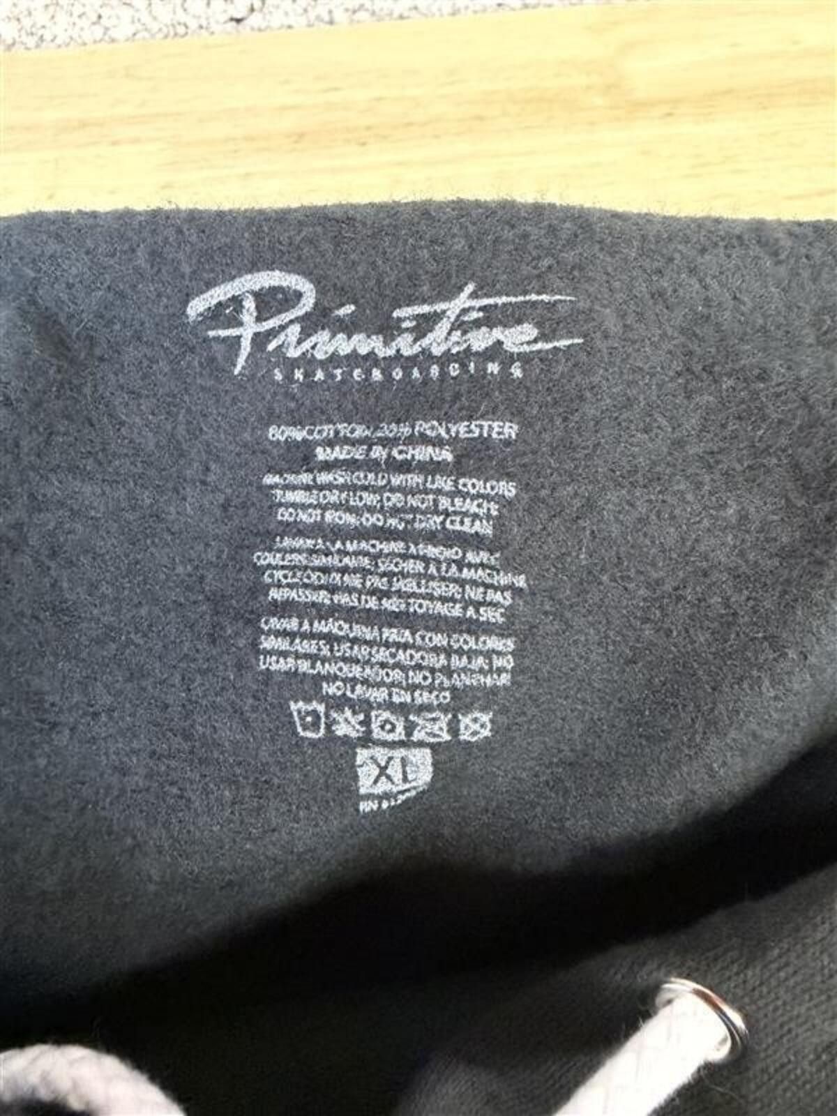Other Primitive Skateboarding Camo Hoodie Black Grey Streetwear XL Size US XL / EU 56 / 4 - 3 Thumbnail