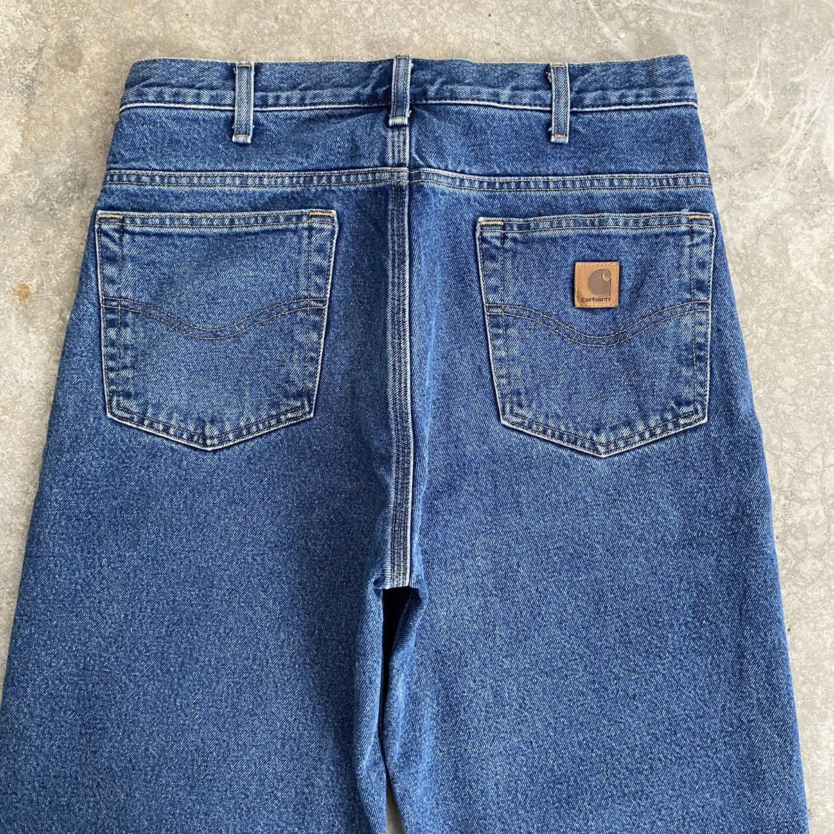 Carhartt Vintage Carhartt Blanket Lined Relaxed Fit Denim Jeans Size US 32 / EU 48 - 19 Thumbnail